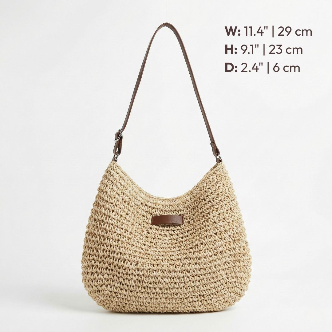 Elegant Slouchy Bag with Adjustable Strap and Secure Zipper – Versatile Everyday Design 6