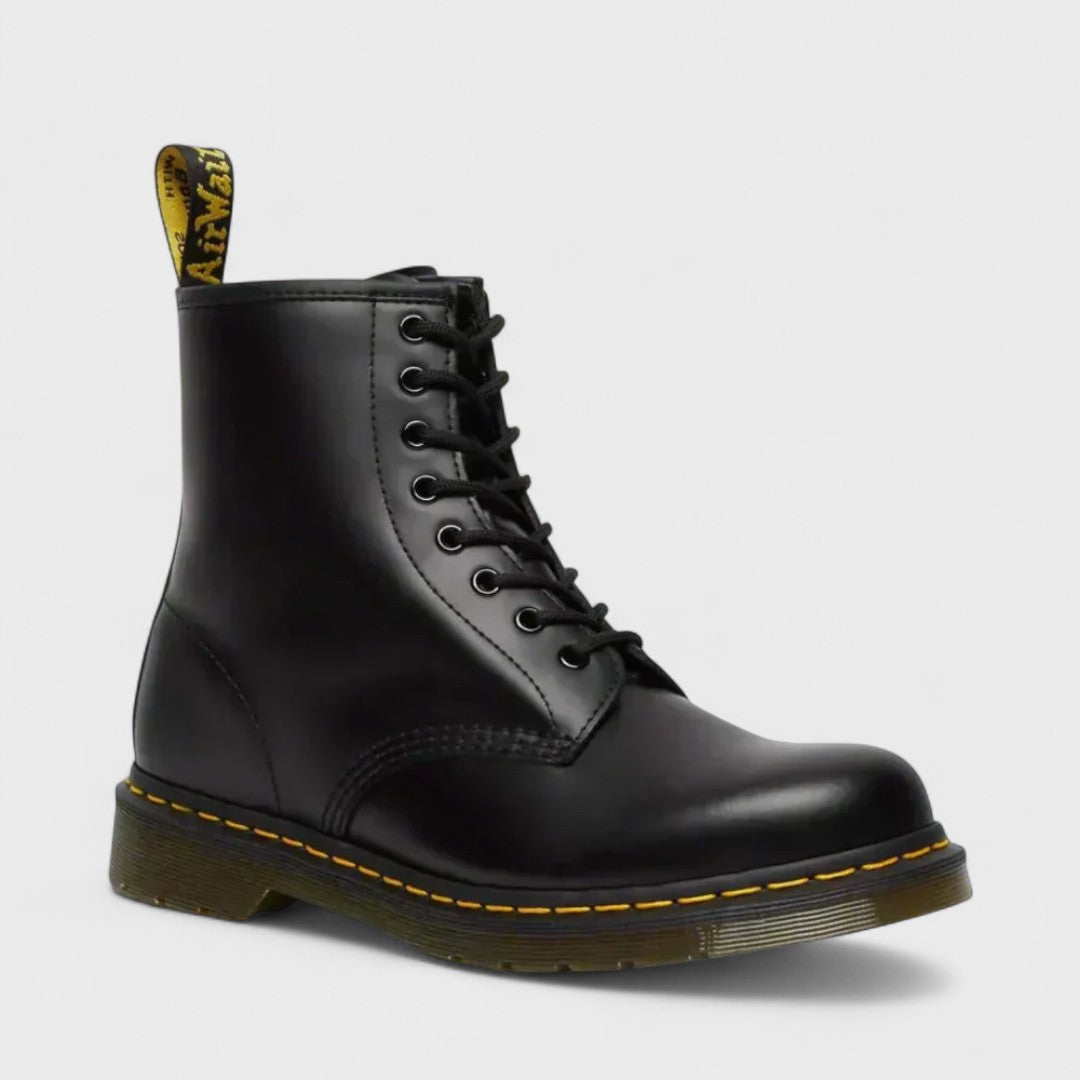 Black ankle boots for women featuring cushioned comfort and a durable sole, designed with a classic style perfect for everyday wear. 0