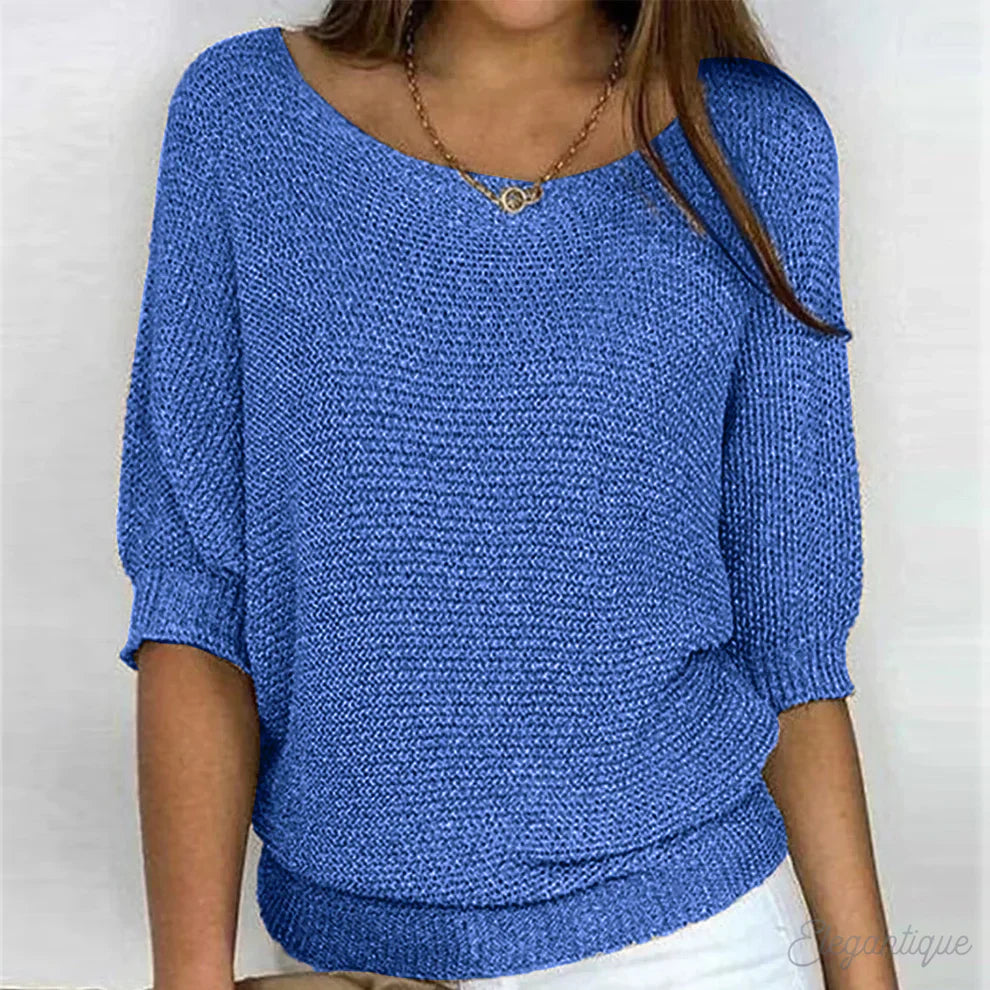 Cable Knit Sweater for Women with Soft Knit Fabric – Elegant Versatile Design for All Seasons 5