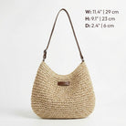 Elegant Slouchy Bag with Adjustable Strap and Secure Zipper – Versatile Everyday Design 6