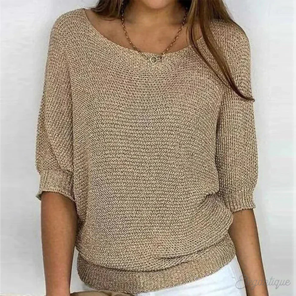 Elegant Sweater for Women with Cozy Knit Design – Versatile Fashion in Multiple Colors 0