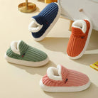 Ergonomic slippers featuring arch support and plush lining, available in six colors, designed for ultimate slip-on comfort. 6