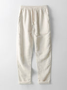 Linen Blend Outfit with Button-Up Shirt and Straight Leg Pants – Comfortable Summer Clothes for Casual or Semi-Formal Wear 4