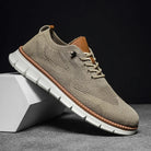 Men's breathable shoes featuring an ergonomic fit, crafted from classic Italian faux leather, perfect for timeless everyday style. 0