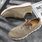 Men's breathable shoes featuring an ergonomic fit, crafted from classic Italian faux leather, perfect for timeless everyday style. 1