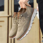 Men's breathable shoes featuring an ergonomic fit, crafted from classic Italian faux leather, perfect for timeless everyday style. 7