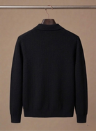 Men's cardigan featuring breathable knit fabric and a lightweight design, ideal for smart casual outfits. 2