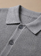 Men's cardigan featuring breathable knit fabric and a lightweight design, ideal for smart casual outfits. 8