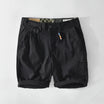 Men's cargo shorts featuring spacious pockets, made from lightweight breathable cotton, perfect for summer casual wear. 2