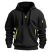 Men's hoodie featuring zipper pockets and soft, cozy fabric, designed for modern casual wear, perfect for everyday activities. 2