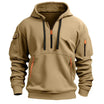 Men's hoodie featuring zipper pockets and soft, cozy fabric, designed for modern casual wear, perfect for everyday activities. 3