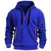 Men's hoodie featuring zipper pockets and soft, cozy fabric, designed for modern casual wear, perfect for everyday activities. 7