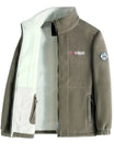 Men's jacket featuring a warm lining and practical zipper, ideal for outdoor winter activities, providing comfort and style for active days. 9