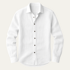 Men's long sleeve button-up shirt in regular fit, made from woven fabric, perfect for casual and formal occasions, available in six stylish colors. 8