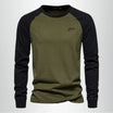 Men’s Long Sleeve Shirt With Contrast Sleeves