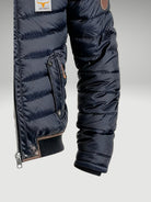 Men's puffer jacket featuring a stand collar and full-zip closure, designed for warmth and style with a quilted finish, perfect for winter wear 1
