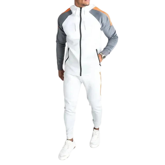 Men’s Tracksuit with Contrast Panels