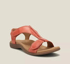 Orthopedic sandals featuring arch support and adjustable straps for everyday comfort, available in black and sizes 4-11 US. 2