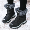 Waterproof winter boots featuring thermal insulation, slip-resistant soles, and a stylish design, perfect for cold and wet weather conditions. 1