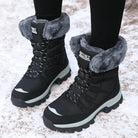 Waterproof winter boots featuring thermal insulation, slip-resistant soles, and a stylish design, perfect for cold and wet weather conditions. 1