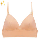 Women's backless bra featuring adjustable straps and a front hook closure, crafted from smooth nylon and spandex for ultimate comfort and support. 3
