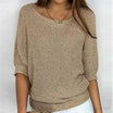 Women's knit sweater featuring a unique pattern, crafted from soft fabric for ultimate comfort and versatility, perfect for all seasons. 0