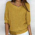 Women's knit sweater featuring a unique pattern, crafted from soft fabric for ultimate comfort and versatility, perfect for all seasons. 4