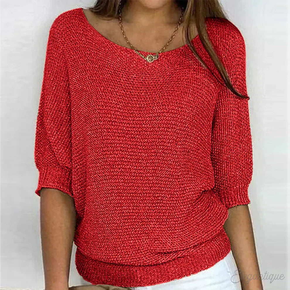 Women's knit sweater featuring a unique pattern, crafted from soft fabric for ultimate comfort and versatility, perfect for all seasons. 8