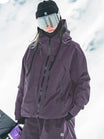 Women's ski jacket featuring a waterproof and windproof design, ideal for winter adventures, crafted from lightweight materials for comfort and mobility in snowy conditions. 1