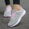 Women's sneakers featuring arch support and breathable mesh, designed for comfort and optimal airflow, ideal walking shoes for women with a wide toe box. 9