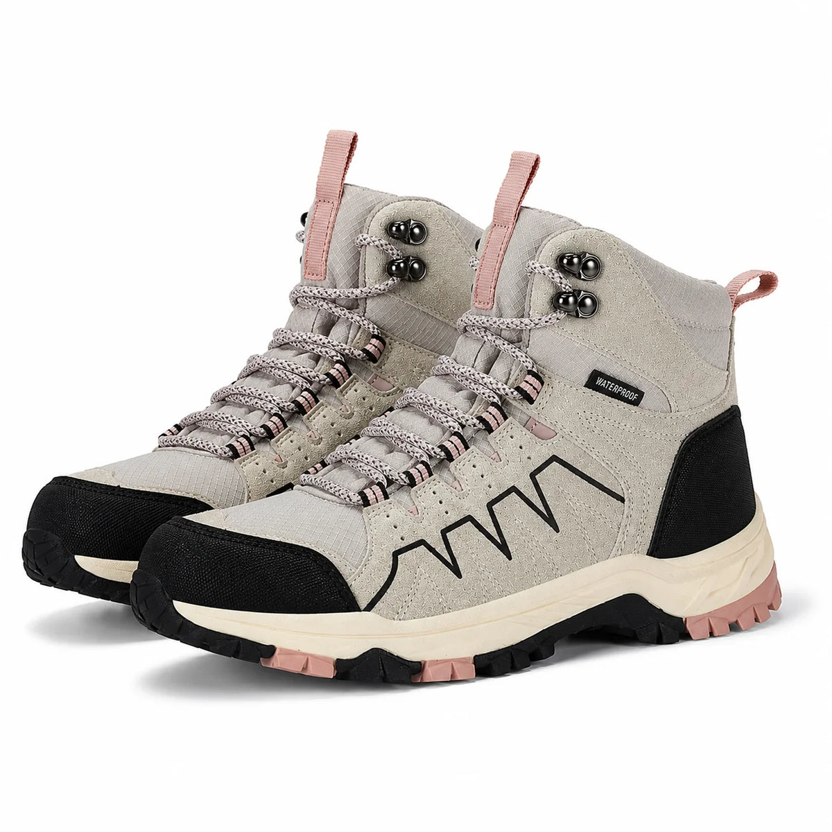Women's walking shoes featuring a cushioned anti-slip sole, designed with a lightweight breathable mesh for optimal comfort and stability during walks. 6