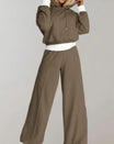 Womens loungewear set featuring a stylish hoodie and comfortable joggers, perfect for cozy casual wear in a modern design. 4